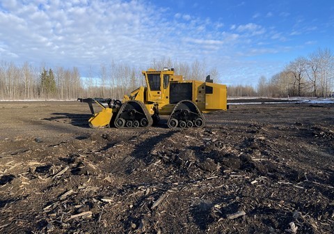 Langford Land Clearing Company excavation